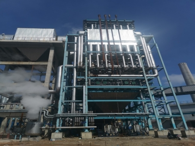 柳鋼防城港鋼鐵燒結余熱回收工程環(huán)冷機鍋爐正式投產(chǎn)